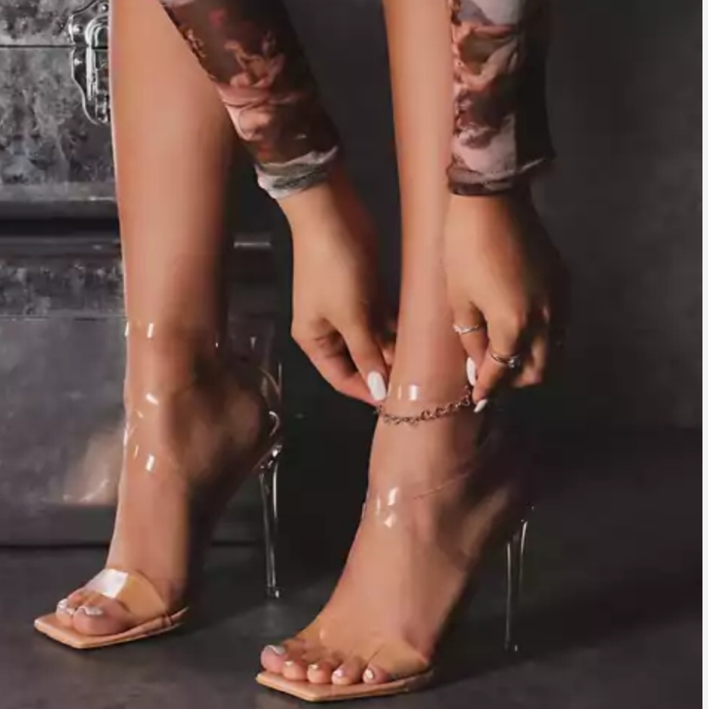 Ego Official Lance Square Toe Clear Heel
